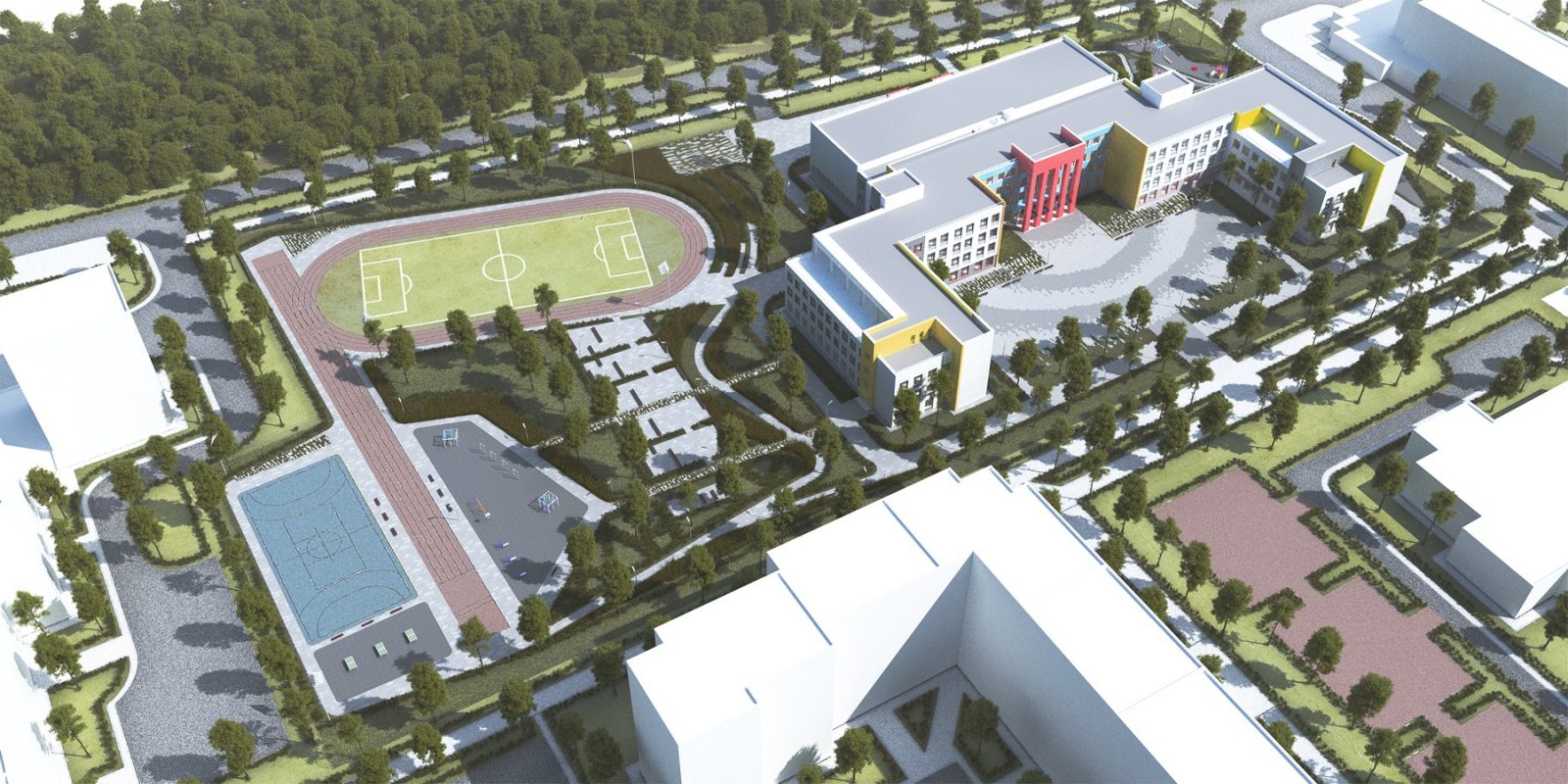 Типовая школа на 1100 учащихся. Шатура, Московская область